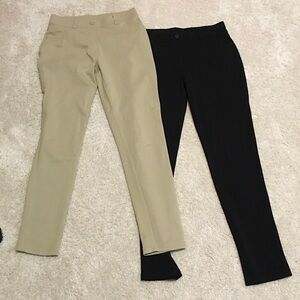 Girl’s Black and Tan Pants
